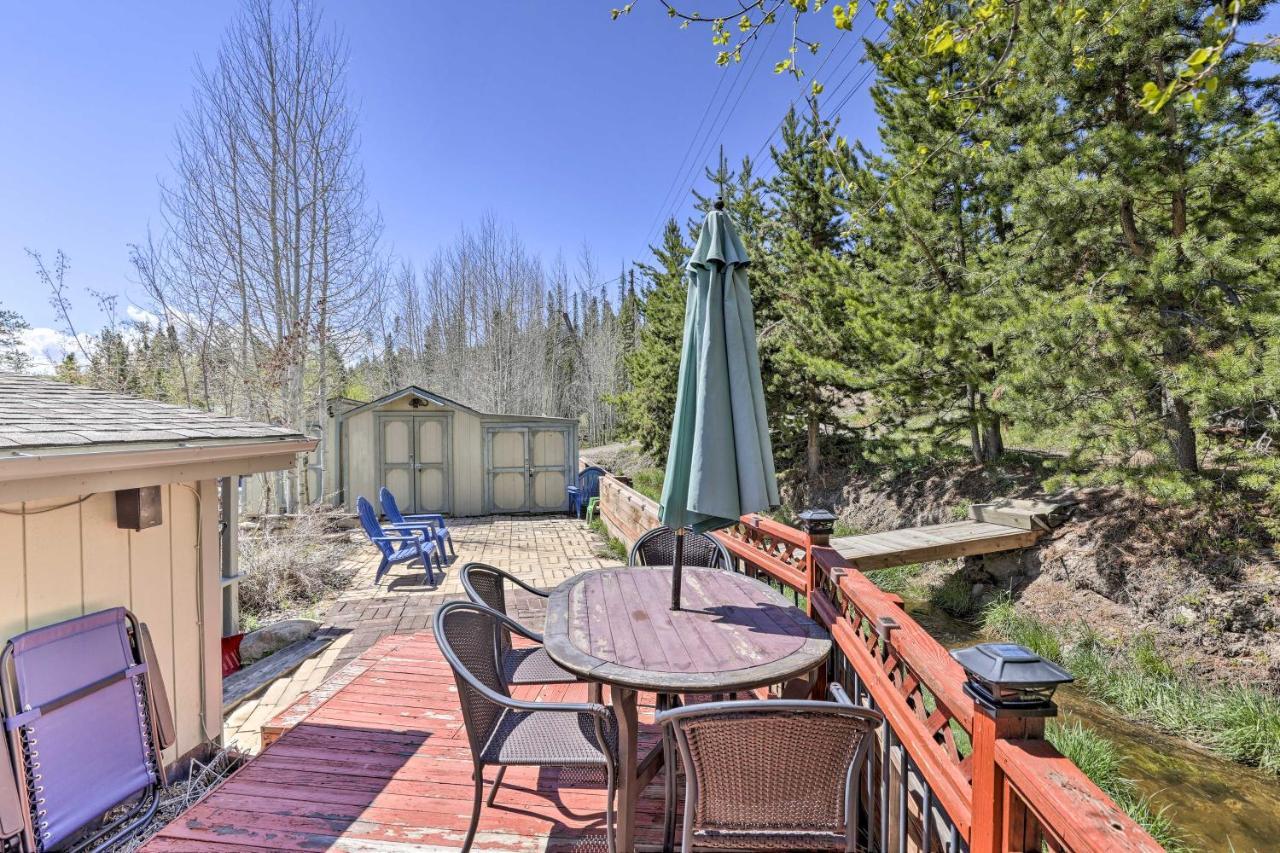 Grand Lake Home Fireplace, Deck And Mountain Views Esterno foto